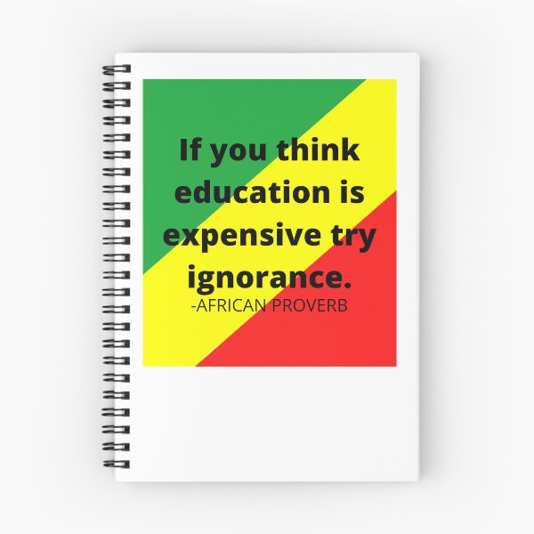 Item preview, African proverb. If you think education is expensive try ignorance designed and sold by AfricanProverbs.