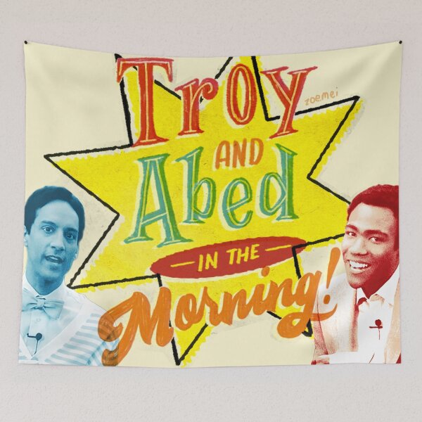 Item preview, Troy and Abed in the Morning designed and sold by sootexpeeleet.