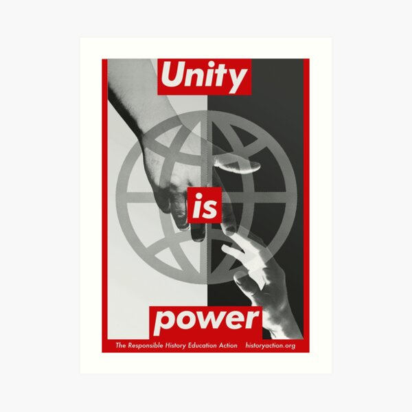 Unity is Power Art Print