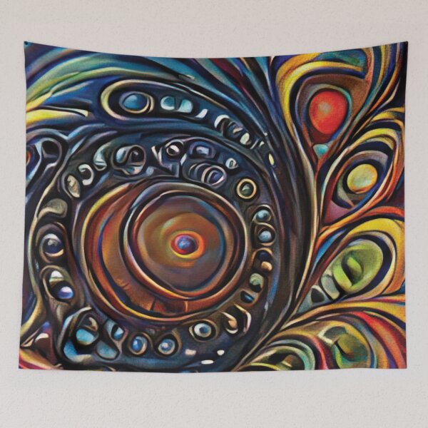 Item preview, Vibrant Life Abstract Digital Paintings designed and sold by ThinkFun! Design.
