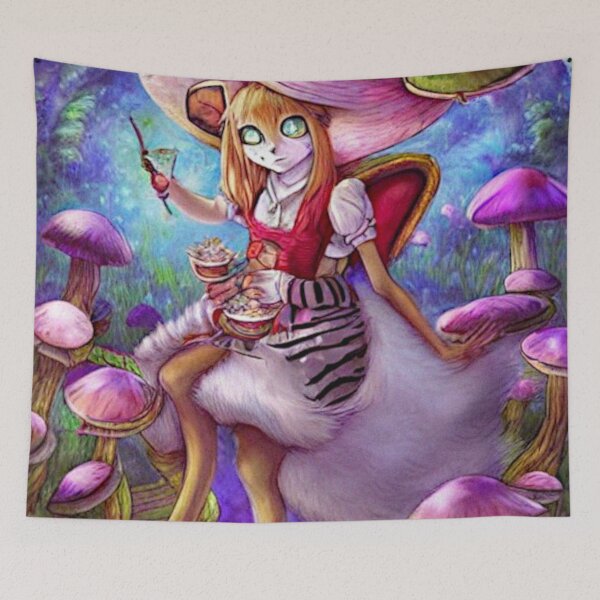 Item preview, Mushroom Teaparty designed and sold by darlene80184.