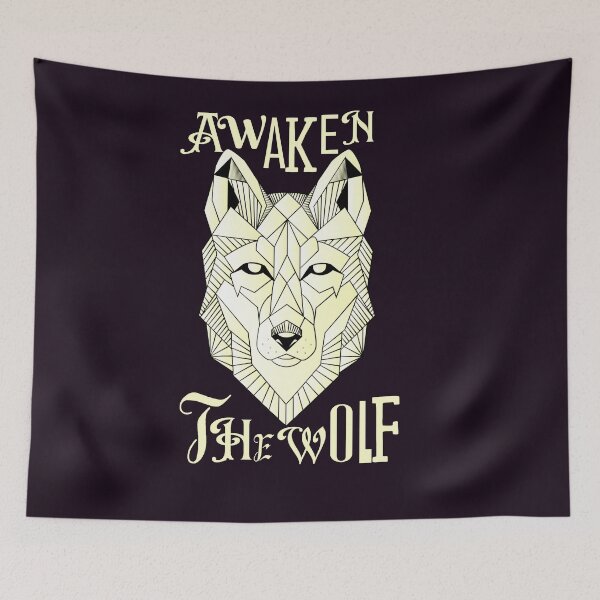 Item preview, AWAKEN THE WOLF (White) designed and sold by artbleed.