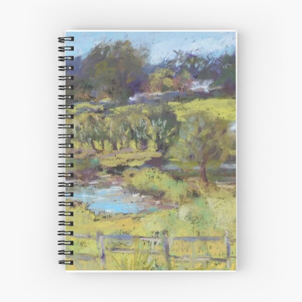 Item preview, Rawdon Island - looking down to the dam- plein air designed and sold by Bonnyview Studio.