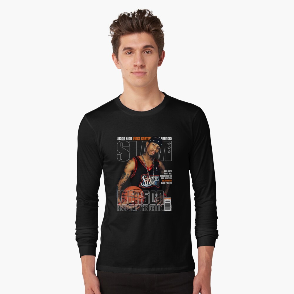 Official Slam Allen Iverson Respect The Game Shirt, hoodie