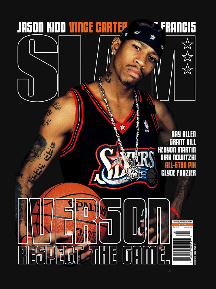 SLAM Cover Tee - Allen Iverson - Rookie Cover shirt, hoodie, sweater, long  sleeve and tank top