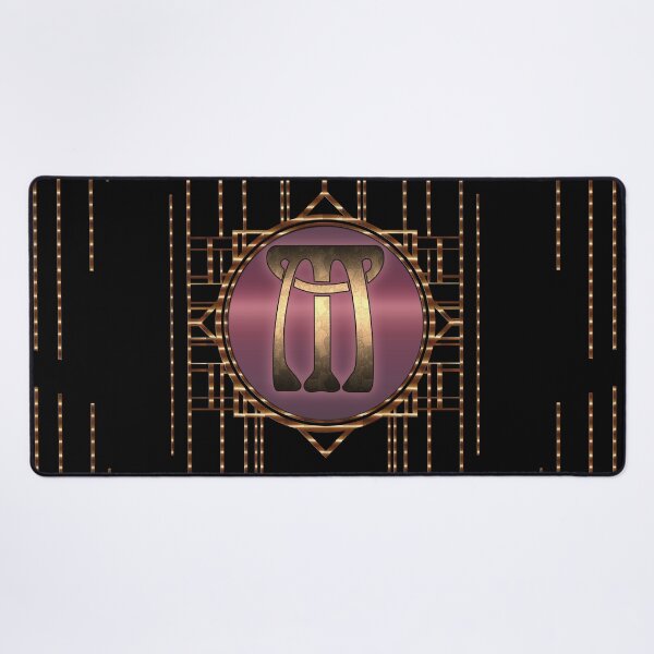 Item preview, Letter M 20s Retro Burlesque designed and sold by Xarah.