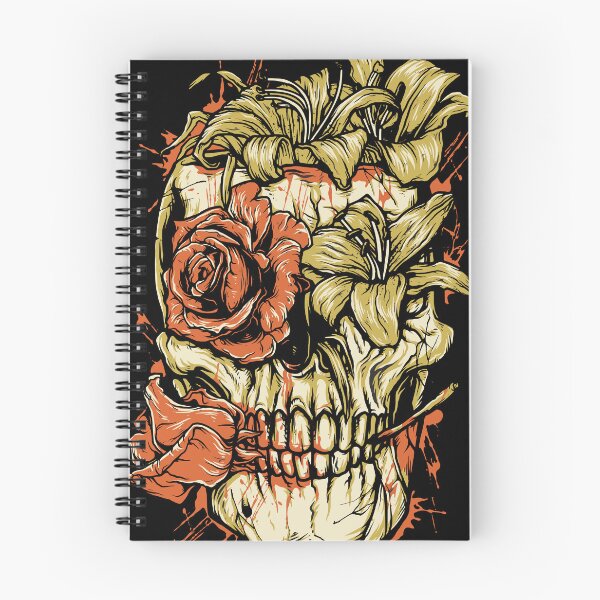 Artikelvorschau, schädel horror blume sterben blut entworfen und verkauft von ConteCleyton.