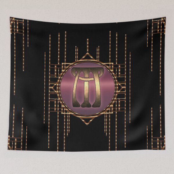 Item preview, Letter M 20s Retro Burlesque designed and sold by Xarah.