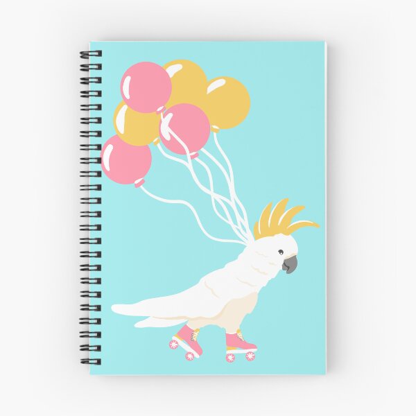 Item preview, Rollerblading Cockatoo designed and sold by Tilly Scribbles.