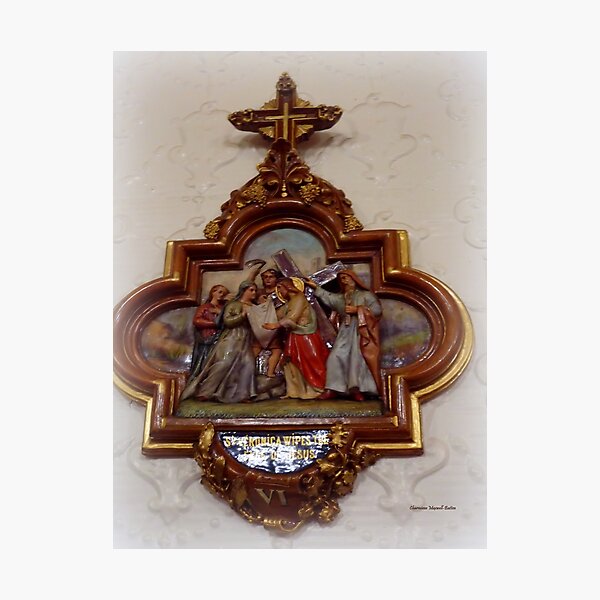 Saint Veronica -The Patron Saint of Photography Photographic Print