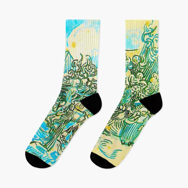 Item preview, Old Vineyard with a Peasant Woman - Vincent van Gogh designed and sold by SimpleJoyStyle.