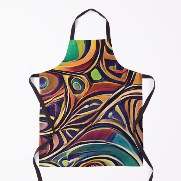 Aperçu de l'œuvre Vibrant Life Abstract Digital Paintings créée et vendue par ThinkFun! Design.