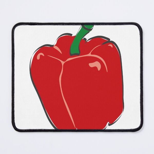 Item preview, Red bell pepper designed and sold by ElenaPost.