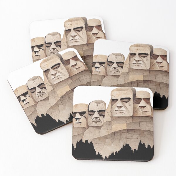 Item preview, Mt Rushmore Abstract designed and sold by patriart.