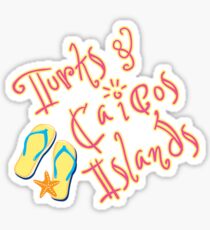 Turks and Caicos Island Sticker