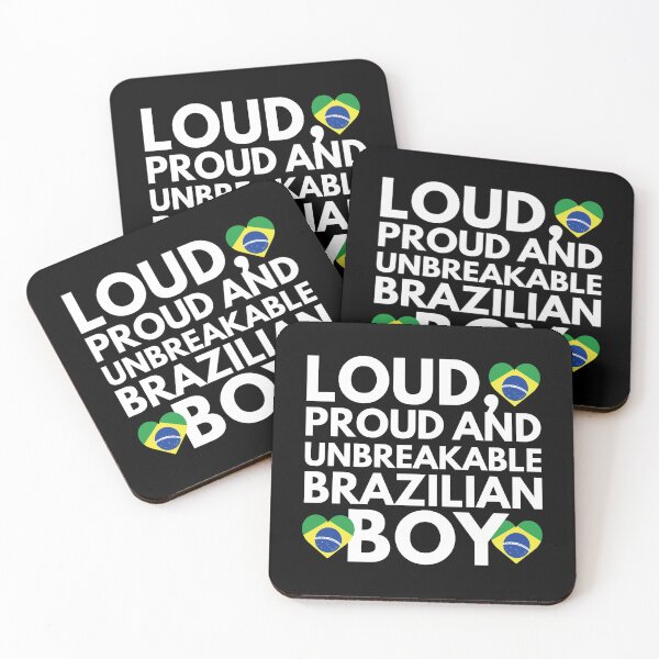 Item preview, I am Brazilian Boy Loud, Proud and Unbreakable designed and sold by HelloFromAja.