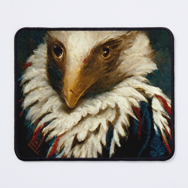 Item preview, American Eagle portrait inspired by Rembrant art designed and sold by patriart.