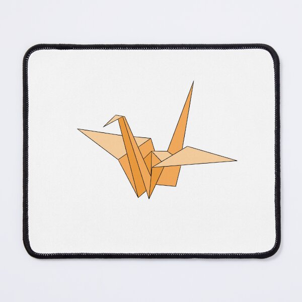 Item preview, Orange origami crane designed and sold by CalliesArt.