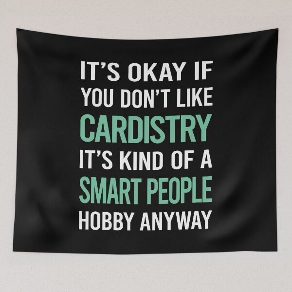 Item preview, Smart People Hobby Cardistry Cardist designed and sold by RonaldEwing4782.