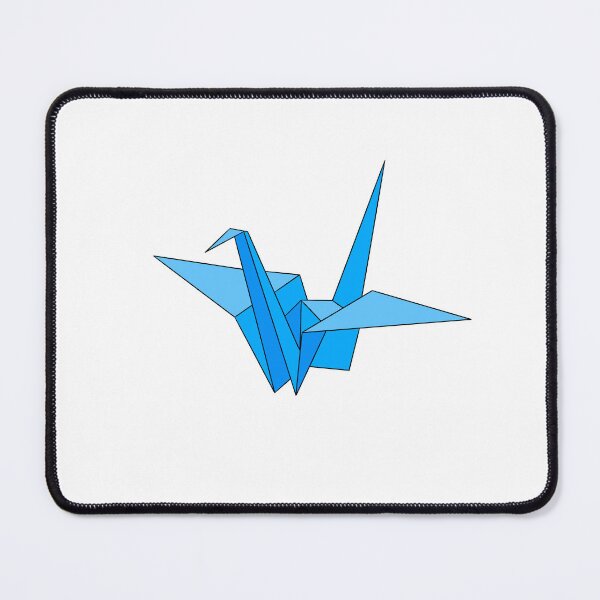 Item preview, Blue origami crane designed and sold by CalliesArt.