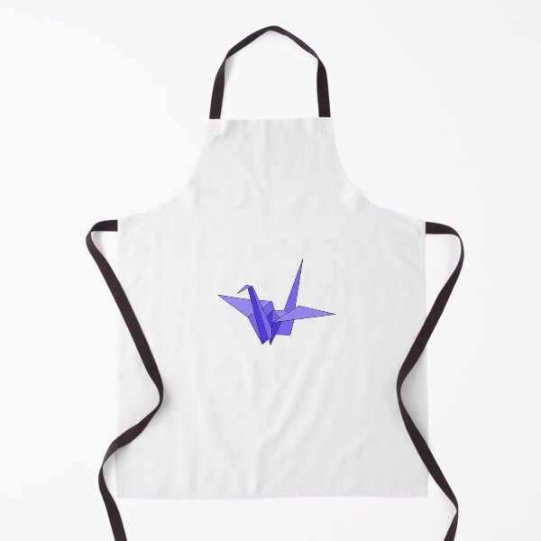 Item preview, Indigo origami crane designed and sold by CalliesArt.
