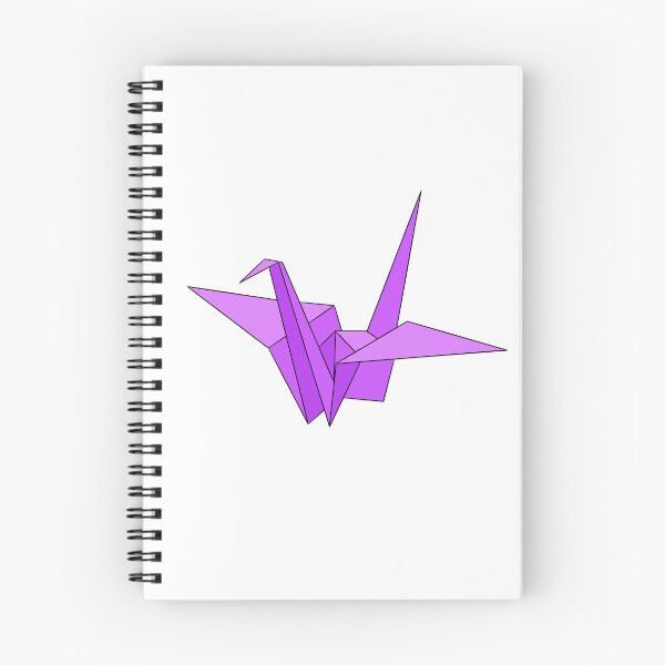 Item preview, Purple origami crane designed and sold by CalliesArt.