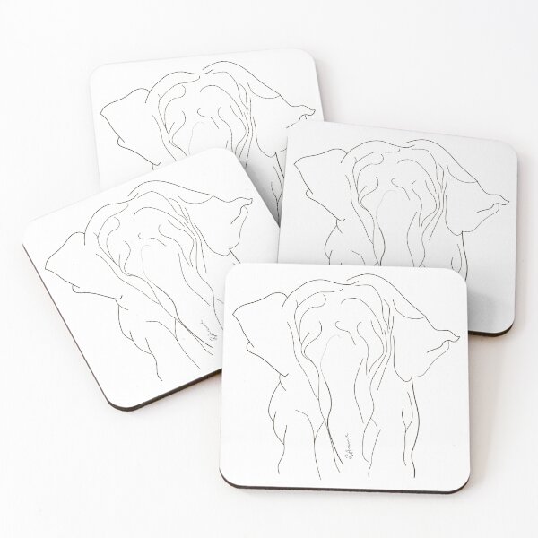 Item preview, Abstract lines Elephants design designed and sold by eBHua.