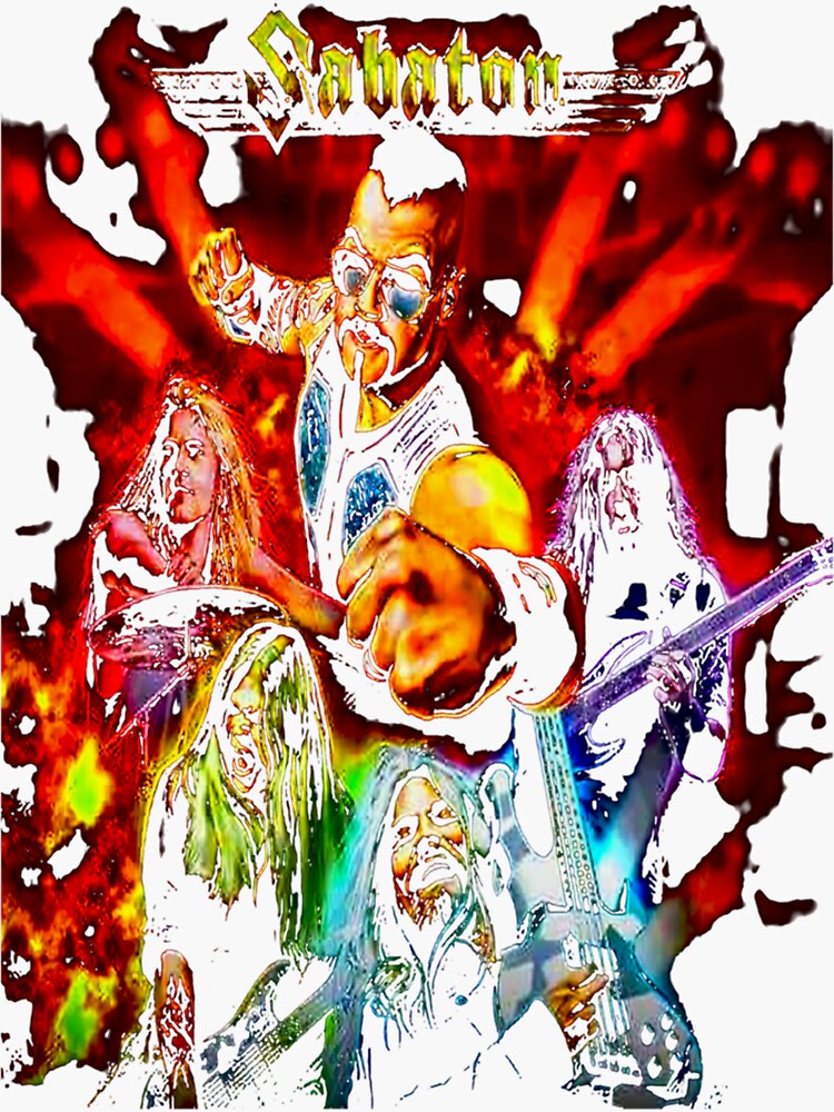 "sabaton 20X sabaton trending " Sticker for Sale by JAMmingDesigns