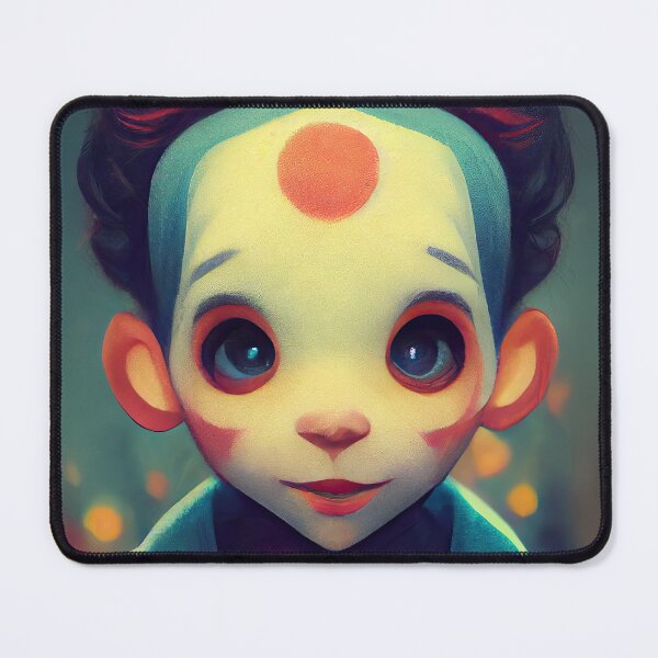 Item preview, funny lovely clown made in digital with a paint look designed and sold by mrlongfield.