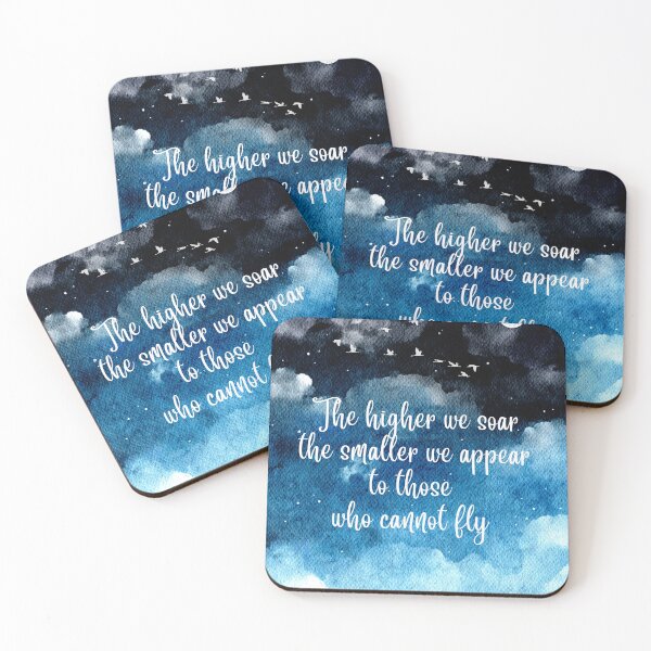 Item preview, The higher we soar the smaller we appear to those who cannot fly. Friedrich Nietzsche  designed and sold by LifeWisdom.