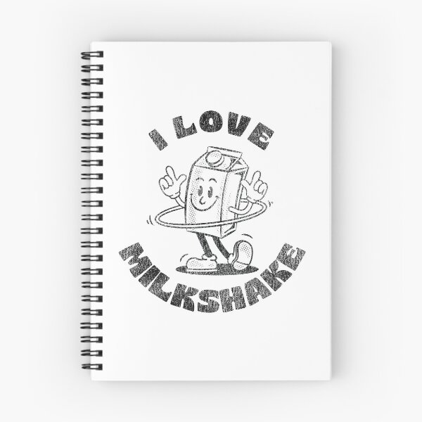 Item preview, I LOVE MILKSHAKE Funny Retro mascot Design designed and sold by ariaarti.