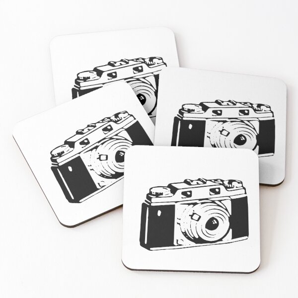 Item preview, Retro Camera - Photographer T-Shirt Sticker designed and sold by deanworld.