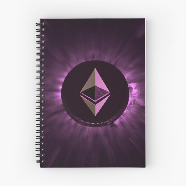 Item preview, Dark Glowing Ethereum ETH Artwork designed and sold by Mindi Maxine.