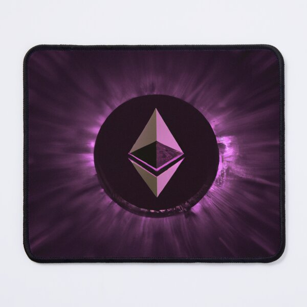 Item preview, Dark Glowing Ethereum ETH Artwork designed and sold by Mindi Maxine.