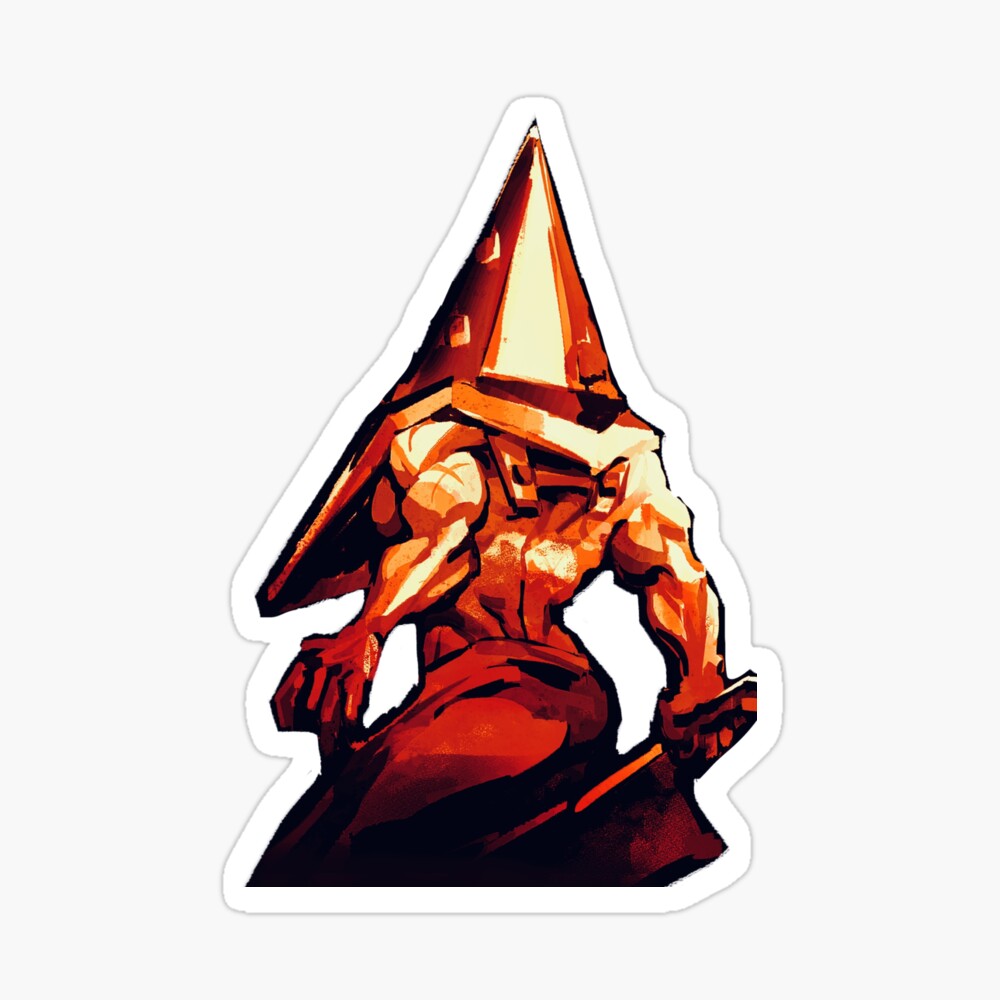 Pyramid Head Magnet for Sale by eriowos