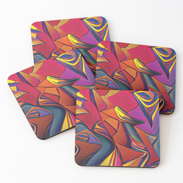 Item preview, Vibrant Life Abstract Digital Paintings designed and sold by ThinkFun! Design.