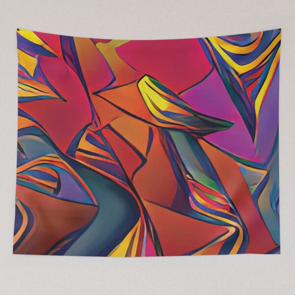Item preview, Vibrant Life Abstract Digital Paintings designed and sold by ThinkFun! Design.