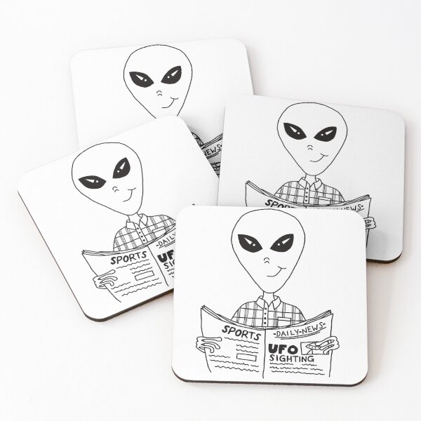 Item preview, Alien Dad - Morning News designed and sold by Bradman77.