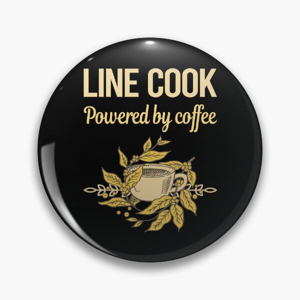 Item preview, Powered By Coffee Line Cook designed and sold by cossinulsesj.