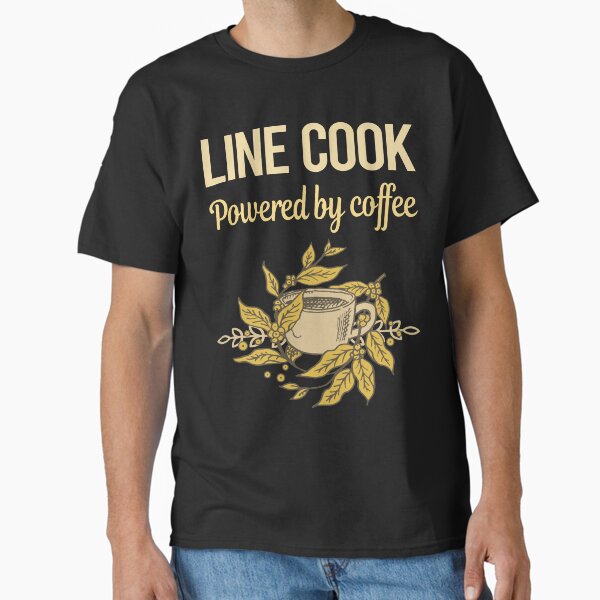 Item preview, Powered By Coffee Line Cook designed and sold by cossinulsesj.