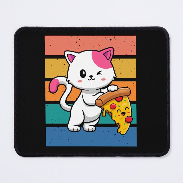 Item preview, Funny Cute Cats eats Noodles Ramen Kawaii Anime Japanese designed and sold by Mac Store.