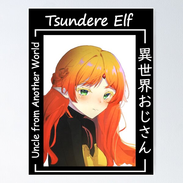 Plakat A3 Isekai Ojisan Anime Tsundere Elf 13407359034 - Sklepy, Opinie,  Ceny w