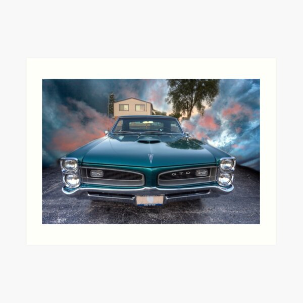 1966 GTO Pontiac Art Print