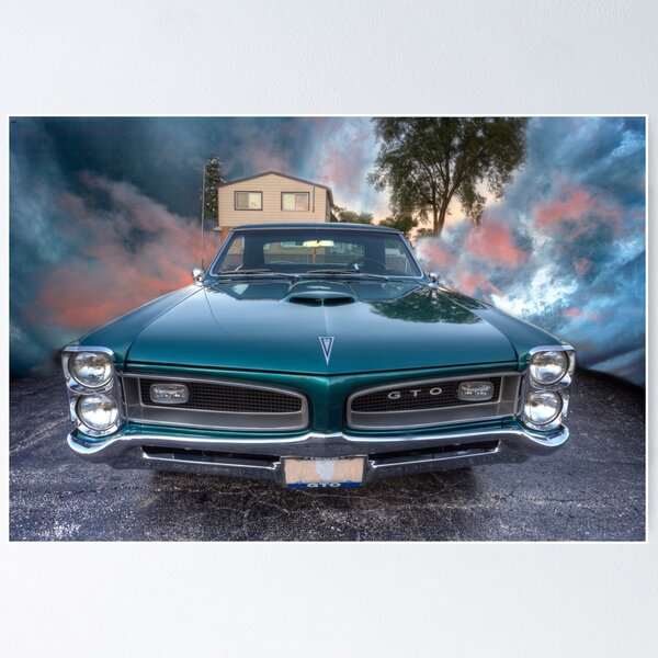 1966 GTO Pontiac Poster