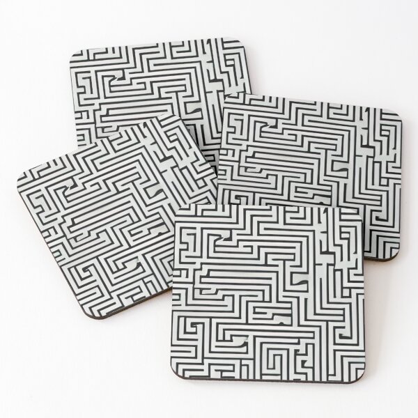 Item preview, Maze Abstract Design designed and sold by NellVerde.