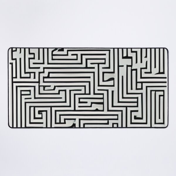 Item preview, Maze Abstract Design designed and sold by NellVerde.