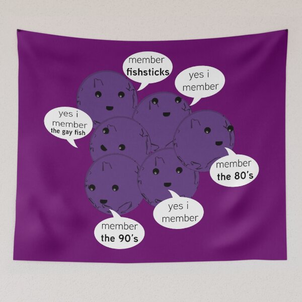 Item preview, Memberberries Remember/ Purple/ V2 designed and sold by Iskybibblle.