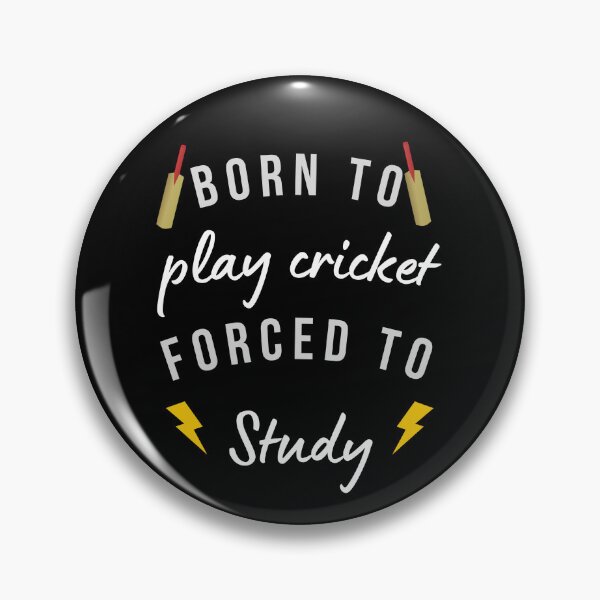 Item preview, Born To Play Cricket designed and sold by Cricketopia.