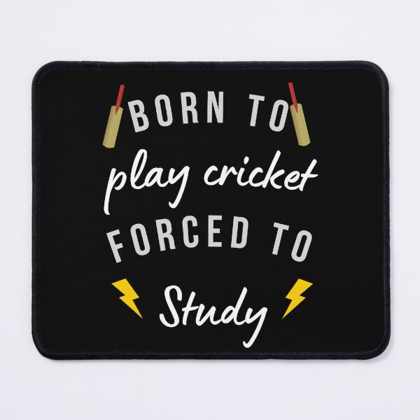 Item preview, Born To Play Cricket designed and sold by Cricketopia.