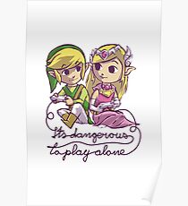 It's dangerous to play alone Poster